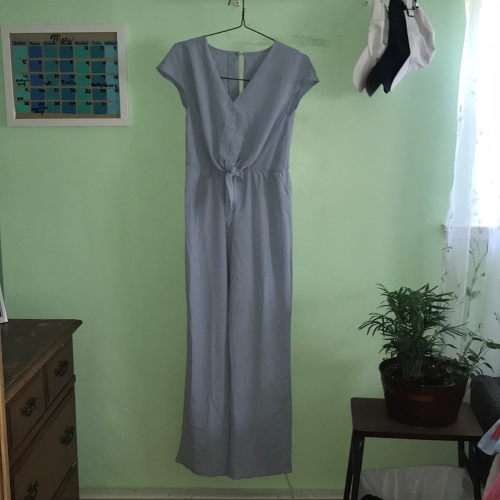 Eavah light blue jumpsuit